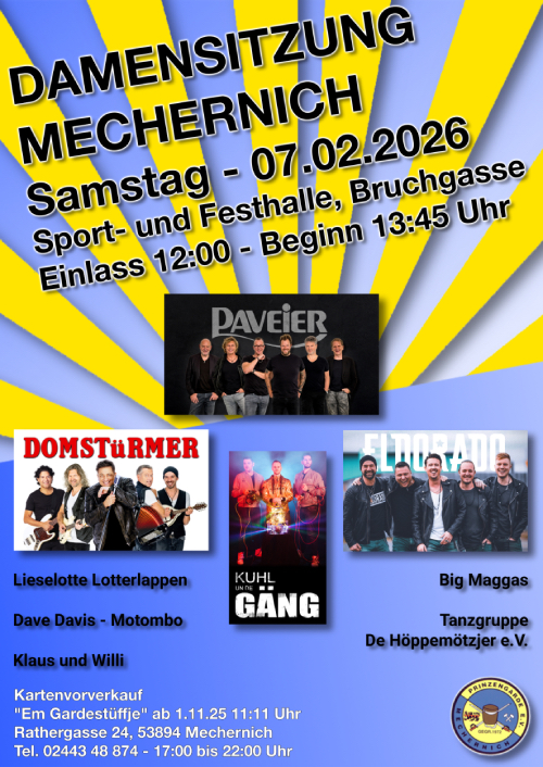 PG Damensitzung Hoch 2026